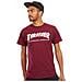 T-shirt Skate Mag Maroon (xl, Rosso) - Foto miniatura 1