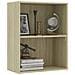 Libreria A 2 Ripiani Rovere Sonoma 60x30x76,5 Cm In Truciolato - Foto miniatura 3