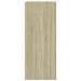 Libreria A 2 Ripiani Rovere Sonoma 60x30x76,5 Cm In Truciolato - Foto miniatura 5