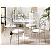 Set Di 2 Sedie Da Pranzo Argento Girard - Foto miniatura 3