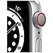 Watch Series 6 Gps + Cellular, Cassa In Alluminio Color Argento Da 40 Mm Con Cinturino Sportivo Bianco - Foto miniatura 2