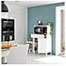 Buffet ""kira"" 2 Porte + 1 Cassetto - 126 X 72 X 40 Cm - Bianco - Foto miniatura 2