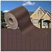 Recinzione Frangivento 4 Pz In Pvc 35x0,19m Marrone - Foto miniatura 1