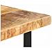 Tavolo Da Bar 120x58x107 Cm In Legno Ruvido Di Mango - Foto miniatura 5