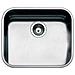 Vasca Sottotop UM50 Dimensioni 50 x 40 cm Colore Inox Serie Alba - Foto miniatura 3