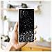 Custodia Compatibile Con Samsung Galaxy Note 10 Plus In Nero Con Glitter - Coperchio Protettivo In Silicone Tpu Flessibile Con Glitter Scintillanti - Foto miniatura 8
