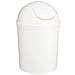 Cestino Da Bagno, Rotondo, Pattumiera, Bianco, 7l - Foto miniatura 1