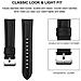 Bracciale Samsung Galaxy Watch 3 (45 Mm) Vera Pelle Nero - Foto miniatura 10