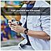 Bracciale Samsung Galaxy Watch 3 (45 Mm) Vera Pelle Nero - Foto miniatura 11