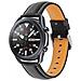 Bracciale Samsung Galaxy Watch 3 (45 Mm) Vera Pelle Nero - Foto miniatura 4