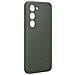 Cover Galaxy S23 Vera Pelle Originale Leather Case Verde - Foto miniatura 3