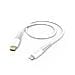 Charging /data Usb-c To Lightning Cable, 480mbps, 1.5 Metre, White - Foto miniatura 2