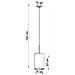 Lampadario Otto 15 Nero Sl. 0742 - Minimalista Lampadari Nero 125x15x15 Cm - Foto miniatura 4