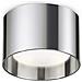 Plafoniera Contemporanea Spike Alluminio Cromo 1 Luce Gx53 15w 3000k Ip44 - Foto miniatura 1