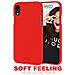 Cover Per Xiaomi Mi 11 Lite 4g / 5g Premium Soft Feeling, Rosso - Foto miniatura 2