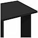 Armadio Con Ruote Nero 102x38x110 Cm In Legno Multistrato - Foto miniatura 7