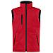 Padded Softshell Vest Rosso Xxl - Foto miniatura 1