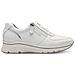 Leisure Trainers White Silver Sneakers Pelle Scarpe Donna Bianco Eu 37, 1-23711-42 171 - Foto miniatura 2