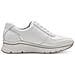 Leisure Trainers White Silver Sneakers Pelle Scarpe Donna Bianco Eu 37, 1-23711-42 171 - Foto miniatura 3