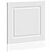 Pannello Lavastoviglie Kalmar Bianco 60x1,5x67 Cm In Truciolato - Foto miniatura 2