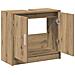 Mobile lavabo Rovere artigianale 63x29x55 cm Legno ingegnerizzato - Foto miniatura 5
