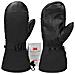 Guanti Da Sci In Pelle Bovina Con Isolamento 3m: Impermeabili, Antivento E Caldi Per Sport Invernali Black Xl - Foto miniatura 1
