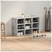 Scarpiera Grigio cemento 77.5 x 30 x 51 cm Legno multistrato - Foto miniatura 4