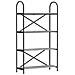 Libreria Grigio sonoma 80 x 30 x 146 cm Legno multistrato - Foto miniatura 1