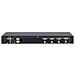 AS-9104DA switch per keyboard-video-mouse (kvm) Montaggio rack Nero - Foto miniatura 3
