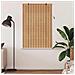 Tenda a rullo con tende Marrone Chiaro 110 x 160 cm Bambù - Foto miniatura 3