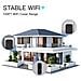 Videocitofono Wireless Nero Con Rilevamento Del Movimento, Audio Bidirezionale E Visione Notturna - Foto miniatura 7