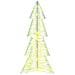 Albero di Natale con 100 LED Bianco caldo 120 cm PET - Foto miniatura 2
