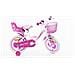 Sch Pink Love 14'' - Bicicletta Per Bambine (4-6 Anni), Ruote 14'', Telaio Acciaio, Con Accessori - Colore Bianco - Foto miniatura 1