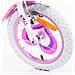 Sch Pink Love 14'' - Bicicletta Per Bambine (4-6 Anni), Ruote 14'', Telaio Acciaio, Con Accessori - Colore Bianco - Foto miniatura 3