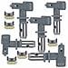 Ugello Di Spruzzatura Hi-flow 635 Grigio + Set Di Ugelli 629, 235, 427, 435 | Compatibile Con Graco, Titan, Wagner | Alta Precisione E Versatilità - Foto miniatura 1