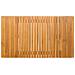 Tappeto da bagno Tinta unita Marrone 100 x 55 cm legno - Foto miniatura 4