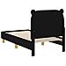Struttura letto per bambini con testata Nero 70 x 140 cm - Foto miniatura 7