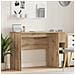 Scrivania Rovere artigianale 109 x 50 x 78 cm Legno multistrato - Foto miniatura 2