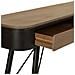 Console In Legno E Metallo Marrone 120x32x80,5 - Foto miniatura 7