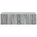 Tavolino da Parete Laterale Grigio Sonoma 59 x 34,5 x 17 cm - Foto miniatura 4
