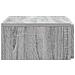 Tavolino da Parete Laterale Grigio Sonoma 59 x 34,5 x 17 cm - Foto miniatura 5