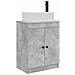 Mobile da bagno con lavabo Grigio Cemento 54 x 35 x 83 cm - Foto miniatura 1