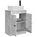 Mobile da bagno con lavabo Grigio Cemento 54 x 35 x 83 cm - Foto miniatura 3