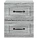 Mobiletto da notte a muro 2 pcs Grigio Sonoma 34,5 x 33 x 40 cm - Foto miniatura 5