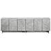 Supporto TV 140 x 34.5 x 40 cm Grigio Cemento - Foto miniatura 4