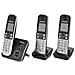Cordless DECT Display 1.8" con identificatore di Chiamata colore Nero - Foto miniatura 2