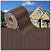 Recinzione Frangivento Da Giardino Pvc 70x0,19 M Marrone - Foto miniatura 1