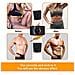 Stimolazione Muscolare Cintura Abs Stimolatore Muscolare Trainer Sme Stimolante Addominale Che Modifica Le Cinghie Fitness Training Allenamento Per Gli Uomini Di Pancia Delle Donne Del Piedino Del Braccio (no Pads Bisogno Del Rimontaggio O Gel)  - Foto miniatura 2
