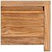 Mobile Porta TV 100x30x35 cm in Legno Massello di Teak - Foto miniatura 3