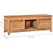 Mobile Porta TV 100x30x35 cm in Legno Massello di Teak - Foto miniatura 6